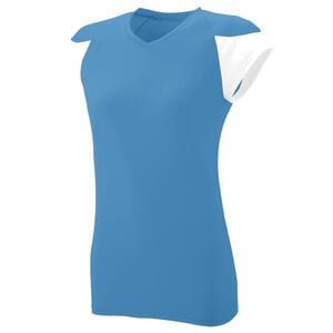 Augusta Sportswear 1300 - Ladies Mvp Jersey Columbia Blue/White