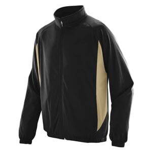 Augusta Sportswear 4391 - Youth Medalist Jacket Black/Vegas Gold
