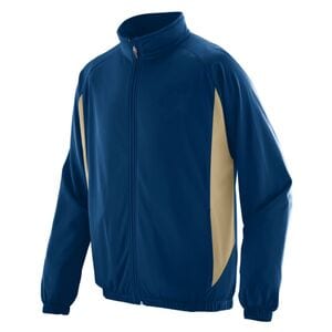 Augusta Sportswear 4391 - Youth Medalist Jacket Navy/Vegas Gold
