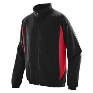 Augusta Sportswear 4391 - Youth Medalist Jacket Black/Red
