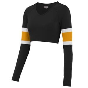 Augusta Sportswear 9020 - Ladies Double Down Liner Black/Gold/White