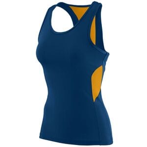 Augusta Sportswear 1283 - Girls Inspiration Jersey Navy/Gold
