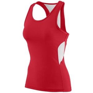 Augusta Sportswear 1283 - Girls Inspiration Jersey Red/White