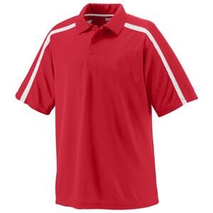 Augusta Sportswear 5025 - Playoff Polo Red/White
