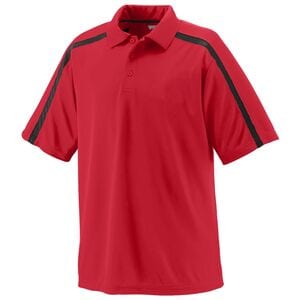 Augusta Sportswear 5025 - Playoff Polo Red/Black