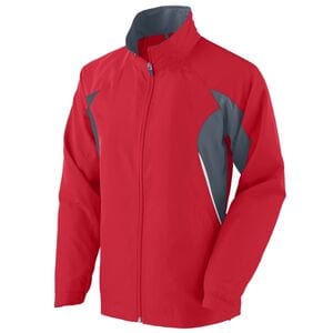 Augusta Sportswear 3732 - Ladies Fury Jacket Red/ Graphite/ White