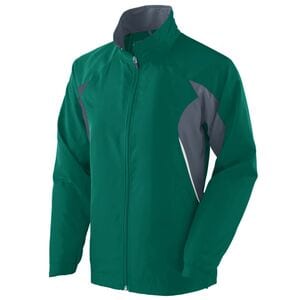 Augusta Sportswear 3732 - Ladies Fury Jacket Dark Green/ Graphite/ White