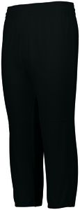 Augusta Sportswear 1488 - Youth Pull Up Baseball Pant Black