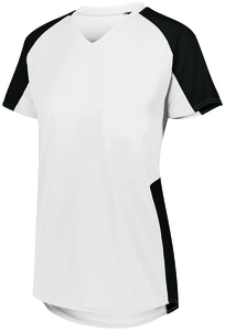 Augusta Sportswear 1523 - Girls Cutter Jersey White/Black