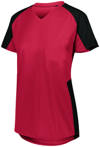 Augusta Sportswear 1523 - Girls Cutter Jersey Red/Black