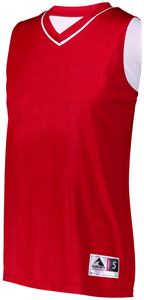 Augusta Sportswear 154 - Ladies Reversible Two Color Jersey Red/White