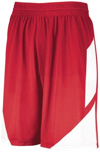 Augusta Sportswear 1733 - Step Back Basketball Shorts Red/White