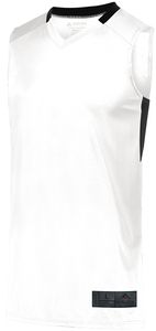 Augusta Sportswear 1730 - Step Back Basketball Jersey White/Black