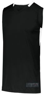 Augusta Sportswear 1730 - Step Back Basketball Jersey Black/White