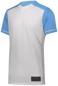 Augusta Sportswear 1568 - Closer Jersey White/ Columbia Blue