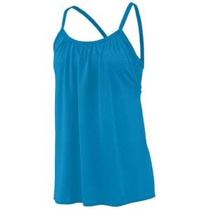Augusta Sportswear 2422 - Ladies Sadie Tank Power Blue/Power Blue Plexus Print