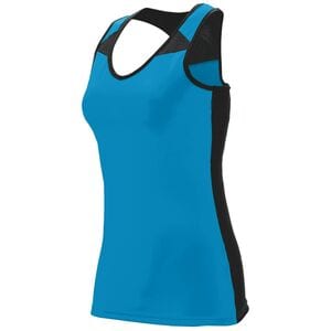 Augusta Sportswear 2426 - Ladies Zentense Tank Power Blue/Black