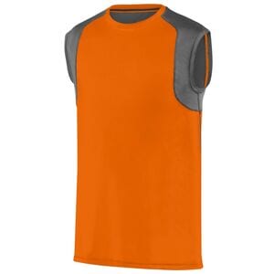 Augusta Sportswear 2524 - Astonish Sleeveless Jersey Power Orange/Graphite