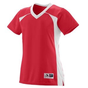 Augusta Sportswear 262 - Ladies Victor Replica Jersey Red/White