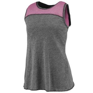 Augusta Sportswear 3009 - Ladies Cherish Tank Slate/ Power Pink