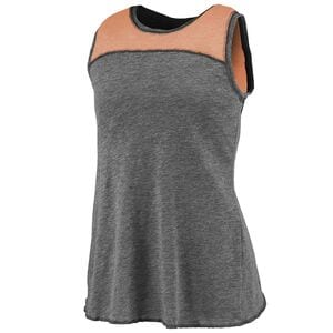 Augusta Sportswear 3009 - Ladies Cherish Tank Slate/ Light Orange