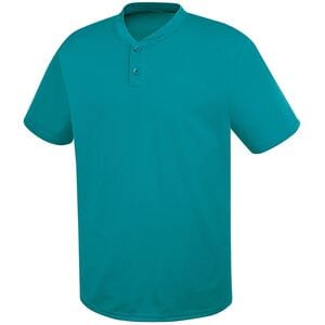 HighFive 312061 - Youth Essortex Two Button Jersey Teal