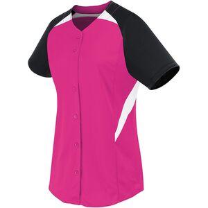 HighFive 312172 - Ladies Galaxy Full Button Jersey