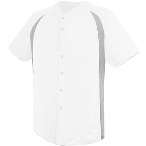 HighFive 312221 - Youth Ace Full Button Jersey