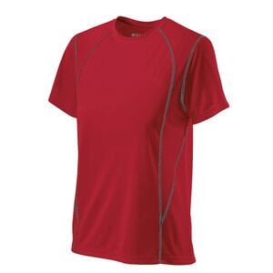 Holloway 222310 - Ladies Devote Shirt Scarlet/Graphite