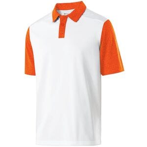 Holloway 222494 - Pike Polo White/Orange Heather