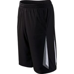 Holloway 229266 - Youth Mobility Shorts Black/Graphite/White