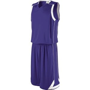 Holloway 224062 - Carthage Basketball Jersey Purple/White