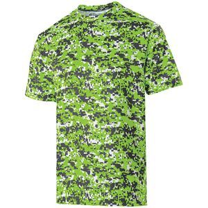 Holloway 228201 - Youth Erupt 2.0 Shirt Lime/Carbon/White