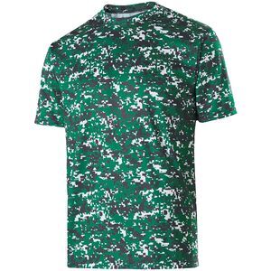 Holloway 228201 - Youth Erupt 2.0 Shirt Kelly/Carbon/White