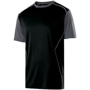 Holloway 222201 - Youth Piston Shirt Black/Carbon