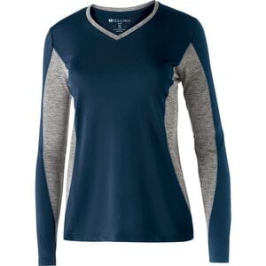 Holloway 222727 - Ladies Stellar Shirt Navy/ Graphite Heather