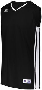 Russell 4B1VTM - Legacy Basketball Jersey Black/White