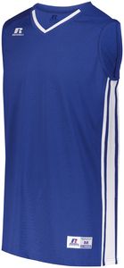 Russell 4B1VTM - Legacy Basketball Jersey Royal/White