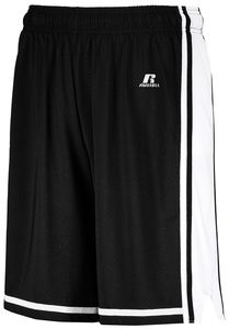 Russell 4B2VTM - Legacy Basketball Shorts Black/White