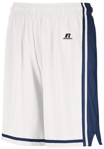 Russell 4B2VTM - Legacy Basketball Shorts White/Navy