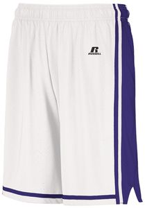 Russell 4B2VTM - Legacy Basketball Shorts White/Purple