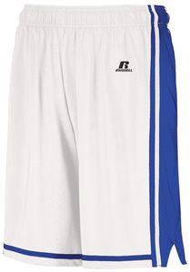 Russell 4B2VTM - Legacy Basketball Shorts White/Royal