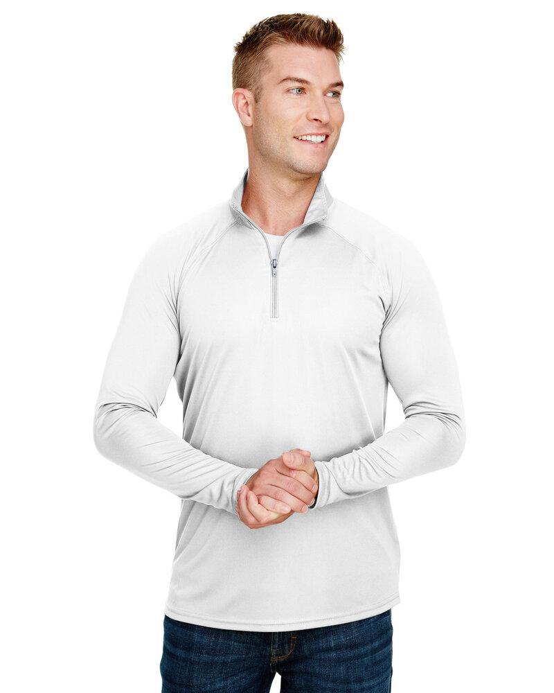 A4 A4N4268 - Adult Daily 1/4 Zip Jersey