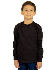 Shaka Wear SHLSY - Youth 5.9 oz., Active Long-Sleeve T-Shirt Black