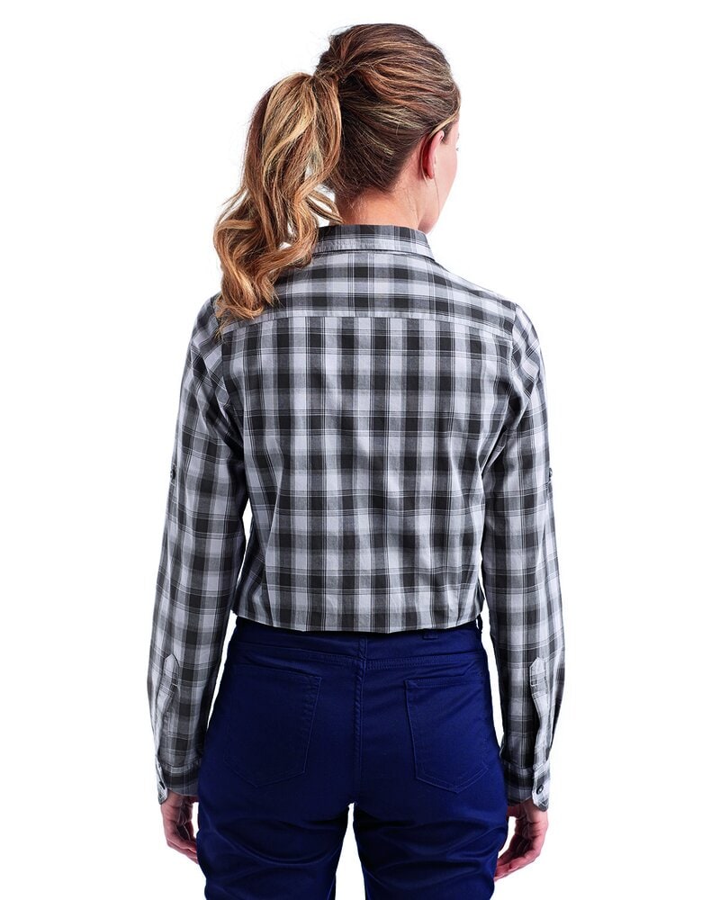 Artisan Collection by Reprime RP350 - Ladies Mulligan Check Long-Sleeve Cotton Shirt