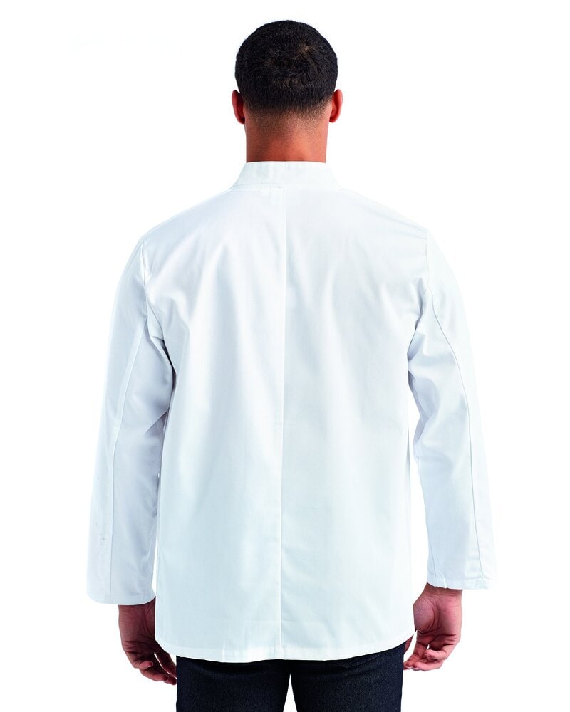 Artisan Collection by Reprime RP665 - Unisex Studded Front Long-Sleeve Chef's Coat