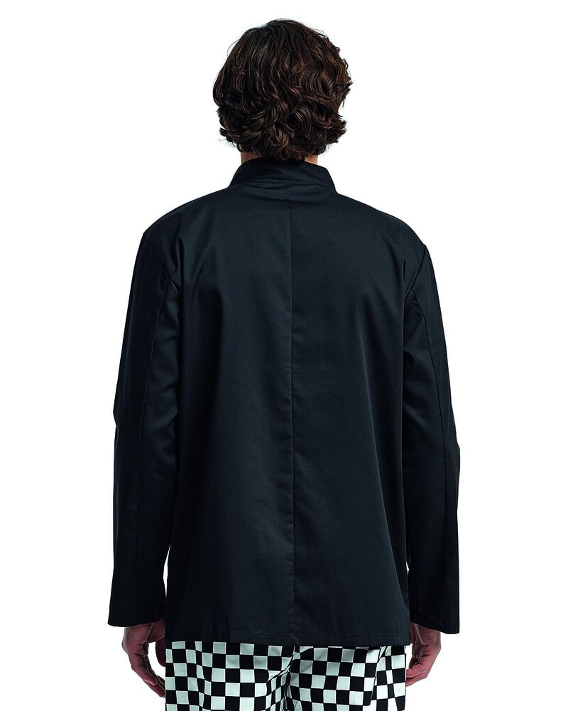 Artisan Collection by Reprime RP665 - Unisex Studded Front Long-Sleeve Chef's Coat