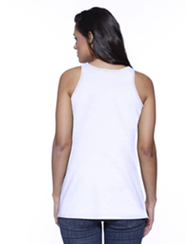 StarTee ST1481 - Ladies CVC Side Slit Tank