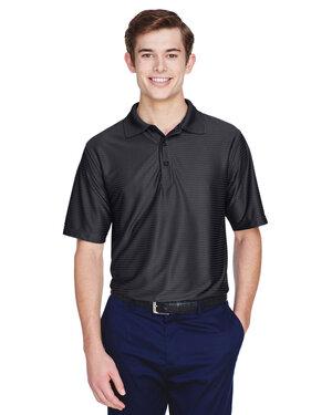 UltraClub 8413 - Mens Cool & Dry Elite Tonal Stripe Performance Polo