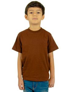 Shaka Wear SHSSY - Youth 6 oz., Active Short-Sleeve T-Shirt Brown